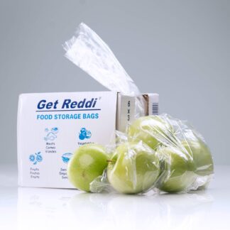 Inteplast Get Reddi Food Storage Bags, 6" x 3" x 15", 0.68 mil