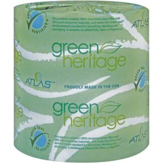 Green[R] Heritage Pro 2-Ply Bathroom Tissue - 4" x 3.1" 96 Rolls/Case