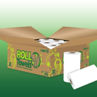 South Florida 1 Ply Hard Wound Roll Towel - White