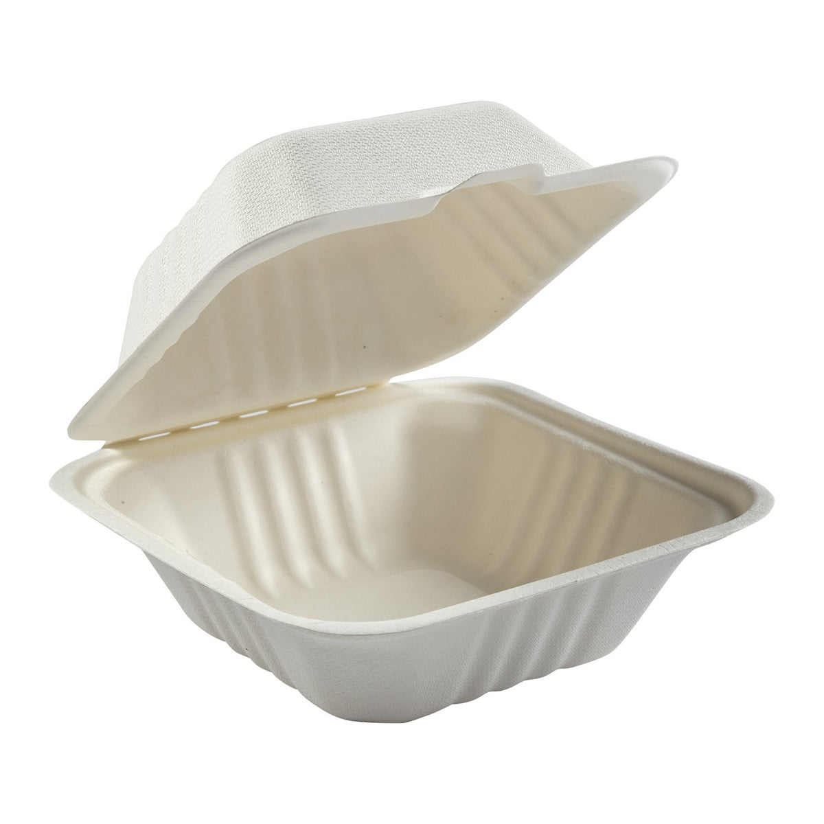 PrimeWare, Molded Fiber Hinged Lid Container , Small