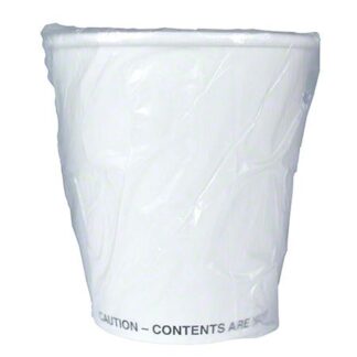 RDI Wrapped Generic FSC Single Wall Hot Paper Cup - 10 oz.