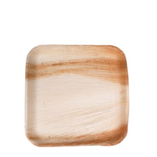VerTerra[TM] Fallen Leaves[TM] Square Plate - 8" x 8"