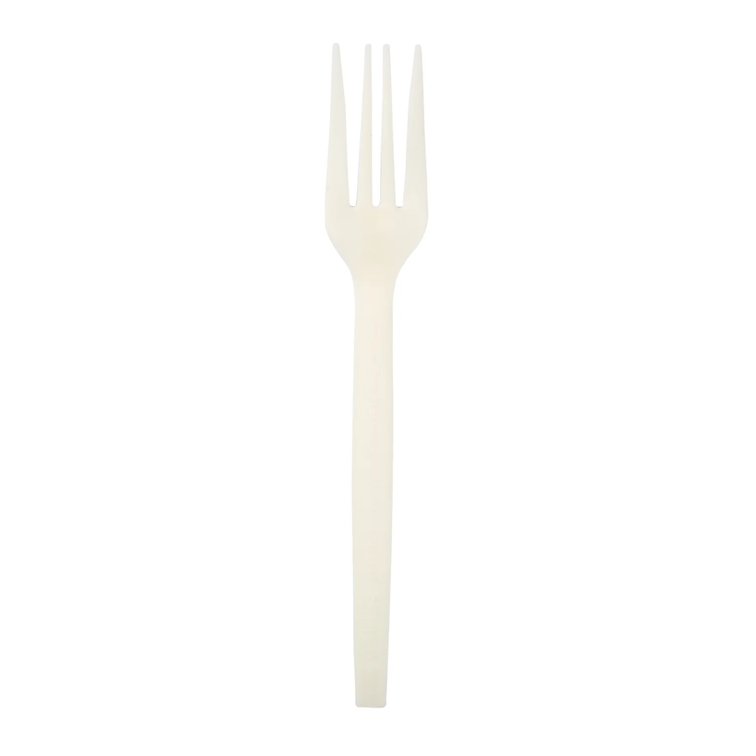 PrimeWare Natural 7" Plant Starch Cutlery - Fork