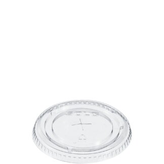 Dart Ultra Clear Straw Slotted Lid , For 9, 12,16, 20, and 22 Oz. Cups, 1000 Per Case