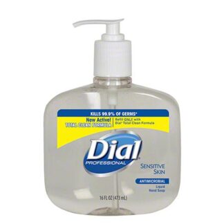 Dial[R] Sensitive Skin Antimicrobial Liquid Hand Soap-16 oz.