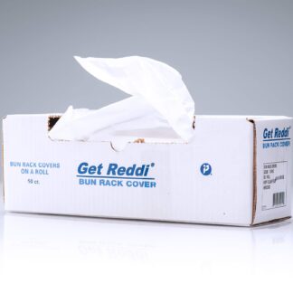 Inteplast Get Reddi Bun Rack Cover - 60" x 80"