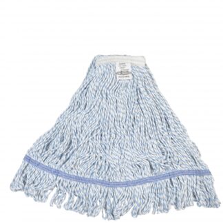 Janico, Bristles Striped Narrow Band Looped End Finish Mop