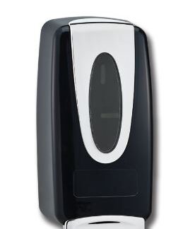 Whisk[R] CleanShot Foam 1000/1200 mL Dispenser -Black/Chrome