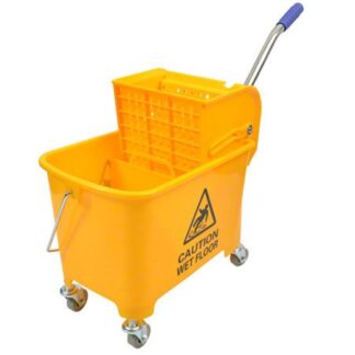 Janico, Mop Bucket w/Down Press Wringer Combo