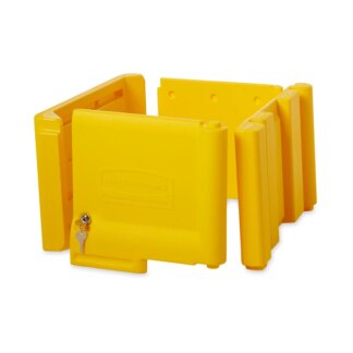 Locking Cabinet Yellow For