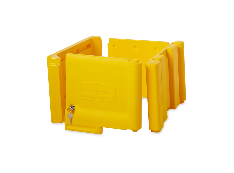 Locking Cabinet Yellow For