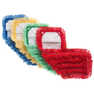 M-Fiber EZ Clean Microfiber Long Loop Pocket Mop - Green