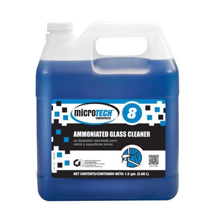 US Chemical, MicroTECH, 8 Ammoniated Glass Cleaner