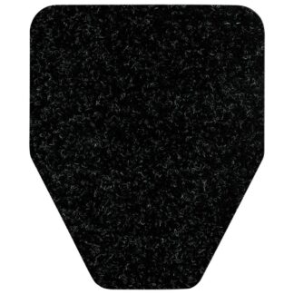 WizKid Original Cut Antimicrobial Mat - Black