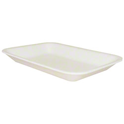 Dyne-A-Pak Foam Tray - 1216W, White