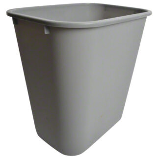 Janico, Rectangular Garbage Can , 25 Qt., Grey