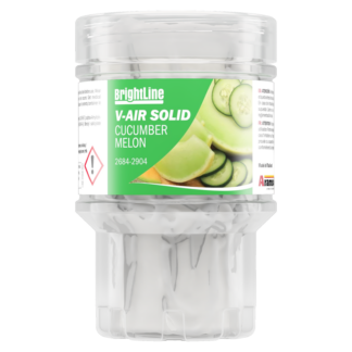 Brightline V-Air Solid Air Freshener Refills, Cucumber Melon, 60 Days, Refill, 6 Per Case