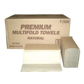 P200N Natural Multifold Towel