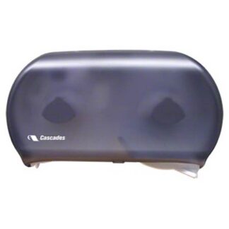 Cascades Double Junior Roll Tissue Dispenser - Black