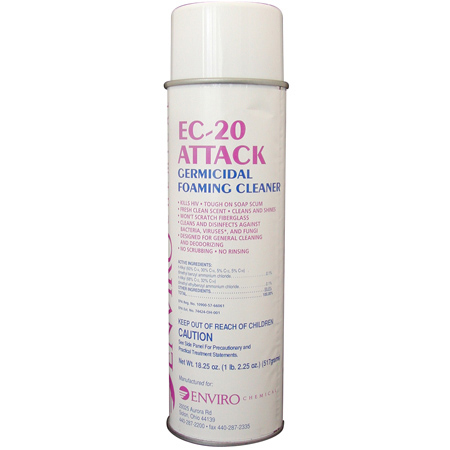 ENVIRO Attack Germicidal Foaming Cleaner -18.25 oz.