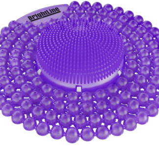 Brightline P-Screen Triple Action Urinal Screen, Lavender and Geranium, 60 Days, 6 Per Case
