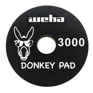 Weha, Surface Polishing Pad, Donkey, 4", 3000 Grit