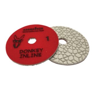Weha, Polishing Pad, Donkey Inline, 4", Step 1