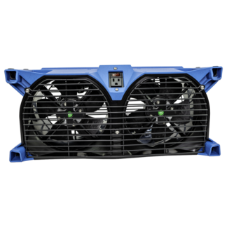 Phoenix, Air Mover, Blue Focus II, Dual Axial, 1015CFM, 1.1 Amp