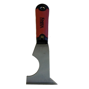 5-In-1 Painter's Tool, Stainless Blade, Red Soft-Touch Handle