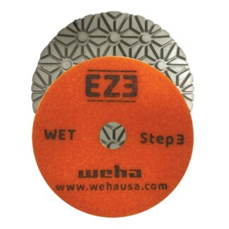 Weha, All Purpose Wet Polishing Pad, EZ3, 4", Step 3