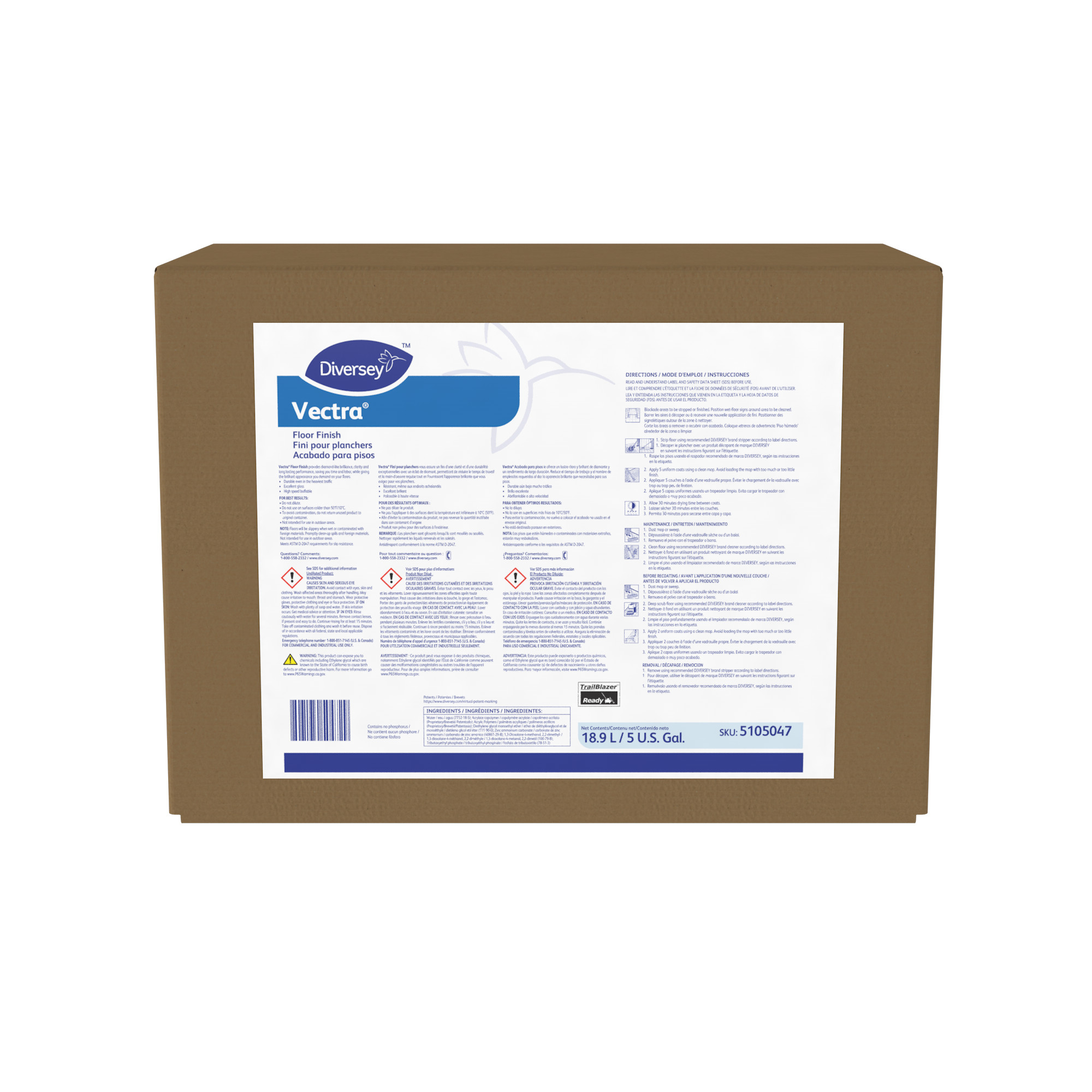 Vectra Floor Finish 5g Bib