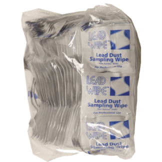 Lead Wipes, ASTM E1792, (100) Wipes per Bag, (10) Bags per Case