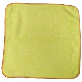 Microfiber & More 16" x 16" 300gsm Microfiber Cloth - Yellow