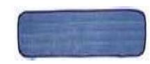 Microfiber Pad Blue For Wall