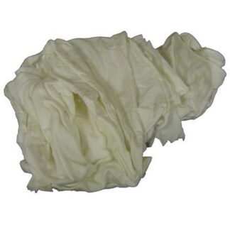 ABW White Knit Wiper - 10 lb. Box