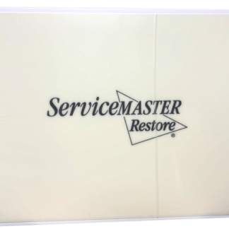 ServiceMaster Restore Logo'd White Dirt Grabber Sticky Mat