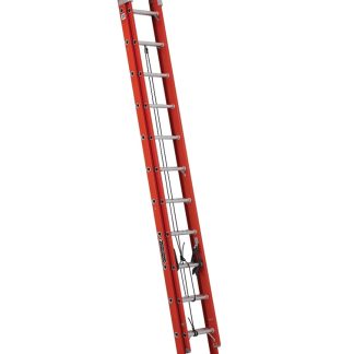 Louisville Ladder, Extension Ladder, Fiberglass, 40'