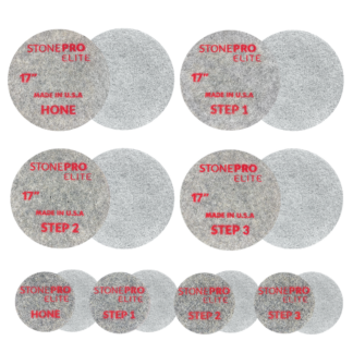2607-3508 STONEPRO SP-E17STEP1 ELITE 17" DIP STEP 1 PAD - GREY