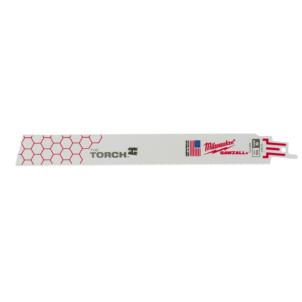 Milwaukee 9" 14 TPI The Torch Sawzall Blades (100 Pack), 48-01-7787