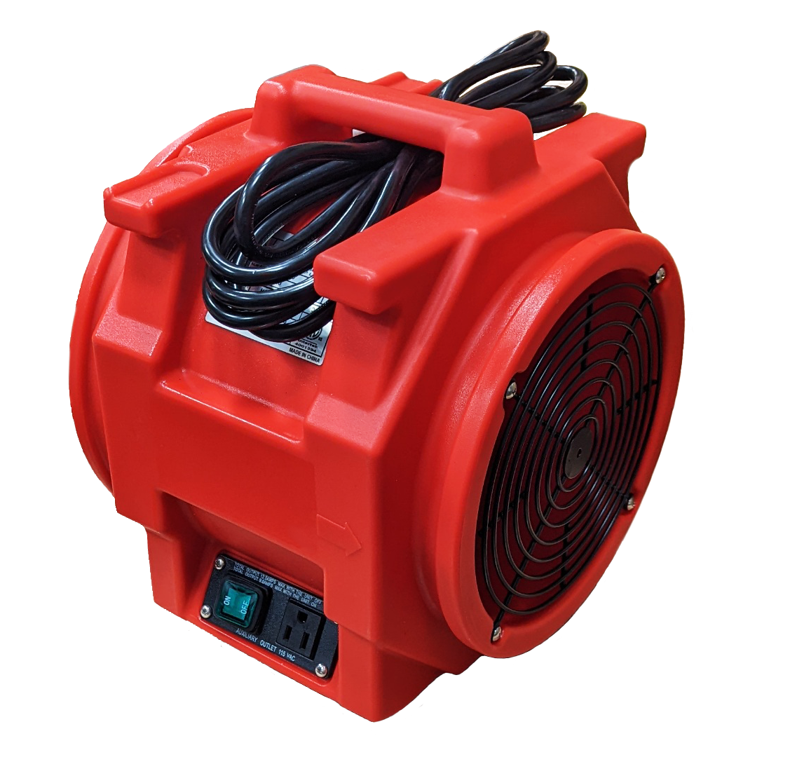ASD HSA AXIAL AIR MOVER, RED, 2.0 AMPS, DAISY CHAIN