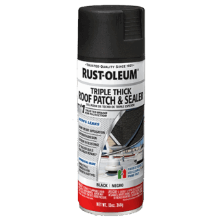 Rust-Oleum Triple Thick Patch & Seal Black, 13 Oz.