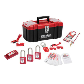 Master Lock, Electrical Lockout Kit, With Keyed Alike Padlocks, Sold Per Each