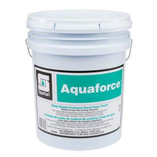 Aquaforce Water Based Urethane Wood Floor Finish, 5 Gallons