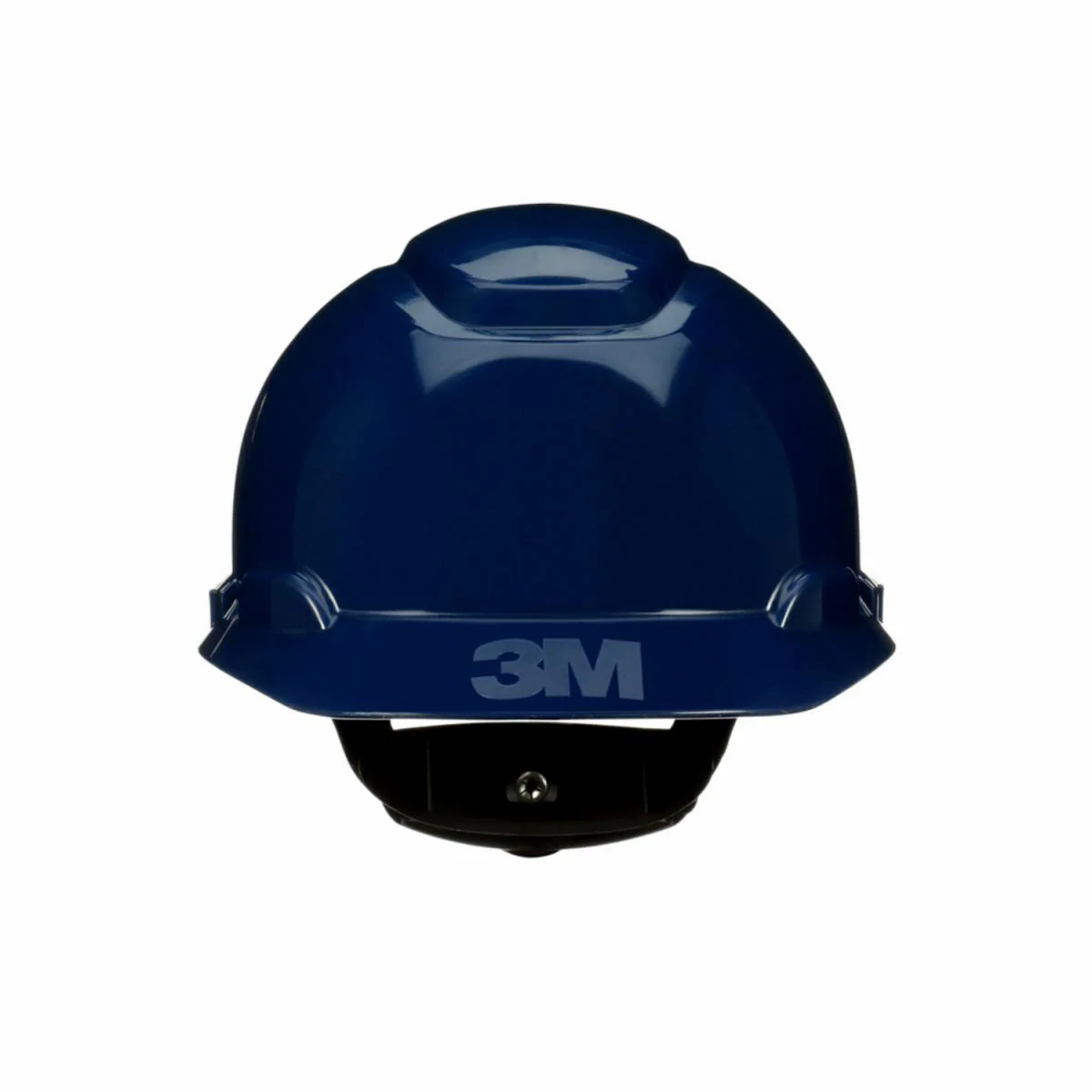 3M, Hard Hat, SecureFit, Navy Blue, 4-Point Pressure Diffusion Ratchet Suspension, with Uvicator