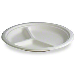 StalkMarket[R] P012 3-Compartment 9" Plate