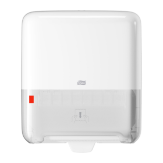 Tork Matic Paper Hand Towel Roll Dispenser White H1, One-at-a-Time Dispensing, Elevation Range, 5510202