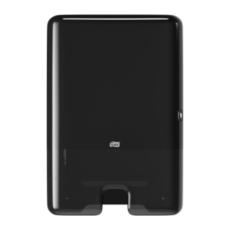 Tork Xpress Multifold Hand Towel Dispenser Black H2, One-at-a-Time dispensing, Elevation Range, 552028