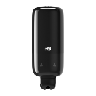 Tork Liquid Skincare Dispenser for Liquid Soap and Hand Sanitizer Black S1, Economical, Elevation Range, 570028A (x6)