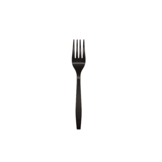 Heavy Weight Individually Wrapped Forks, Black, 1000 Per Case