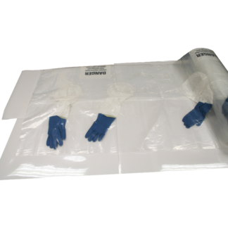 1st Poly, Extended Run Glove Bag, 6 MIL, 44" X 60", 25 Per Box